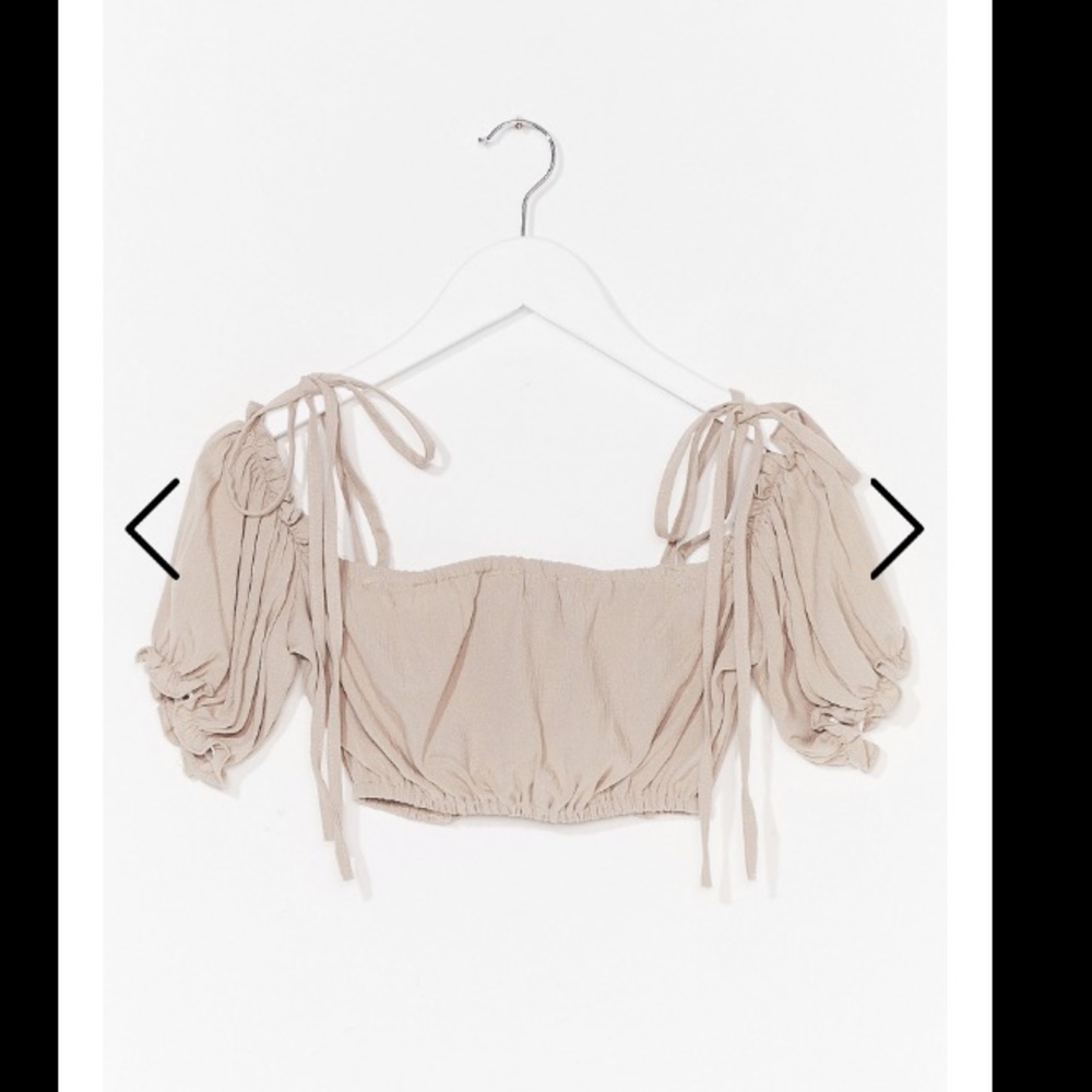 Brand new nasty gal crop top